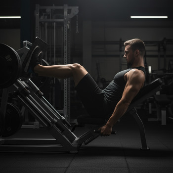 Press stack with ribs down and glutes on