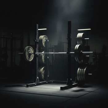 Bar racked after a clean top set during peak week