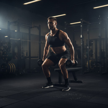 Rear-foot elevated split squat in balance