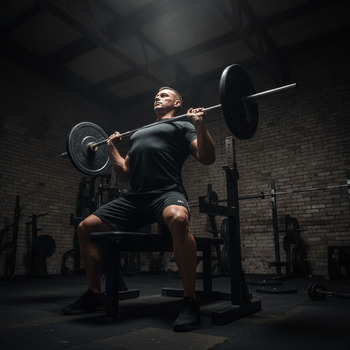 Bench press with even row to chest before the press